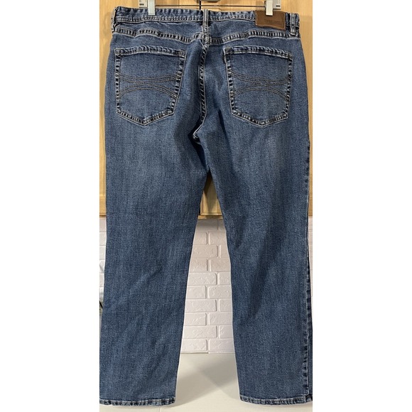 Hooey Rock N Roll Denim Revolver Straight Slim Straight Leg 38x32 - Picture 3 of 8